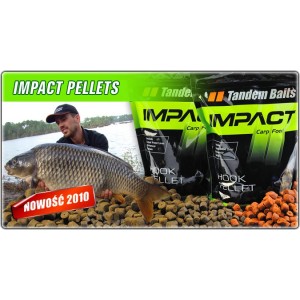 Tandem Baits IMP Hook Pellet Czarny halibut 16mm /1kg