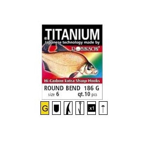 Titanium RoundBen 186 G