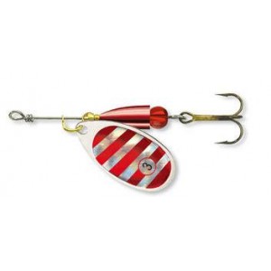 Cormoran Bullet Silver/red stripes