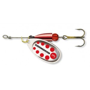 Cormoran Bullet silver/red dots